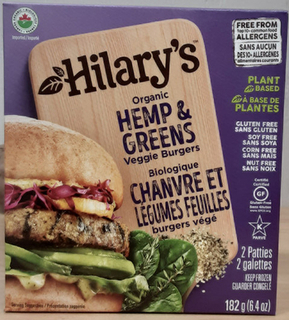 Hilary's Burger - Organic Hemp & Greens